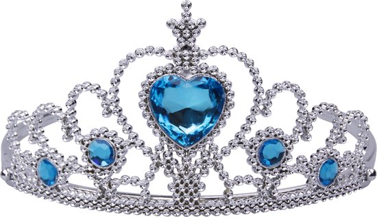 Frozen Prinsessen blauw accessoireset 4-delig - Prinses Elsa vlecht,  handschoenen,... | bol.com