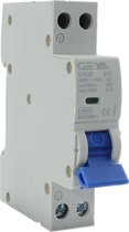 Aardlekautomaat B 25A 1 polig + nul 30mA 18mm 1 module - 4.5KA Alamat - GEYA