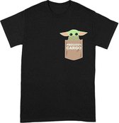 Baby Yoda Cargo Pocket Kinderen T-Shirt 9-11 jaar