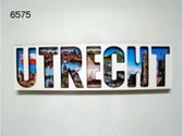 Lettermagneet hout Provincie Utrecht
