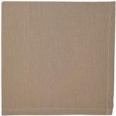 Servetten JACCO - Taupe - Katoen / Polyester - 40 x 40 cm - Set van 4