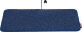 HEATEK | Energiebesparende infrarood verwarming | 100x50cm | 64W | Marine Blue | warme voeten mat, voeten verwarming, verwarmingsmat