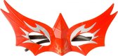 masker superheld jongens 18 cm rood