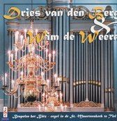 Dries van den Berg en Wim de Weerd bespelen het Batz-orgel in de St. Maaartenskerk te Tiel