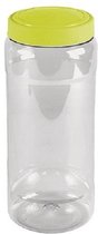 opbergbox 2 liter polypropyleen transparant/groen