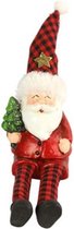 kabouter Jerard 24 cm polyresin rood