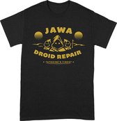 Star Wars Jawa Droid Repair Zwart T-Shirt - XL