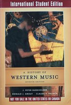 A History of Western Music