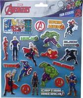 Marvel's Avengers Foam Stickers +/- 22 Stickers