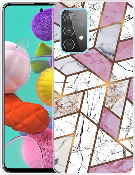 Softcase met mozaiek bedrukking Samsung Galaxy A52