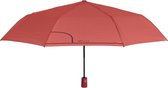 paraplu automatisch dames 96 cm microvezel rood