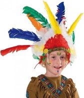 hoofdtooi indianen junior multicolor one size