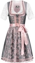Dirndl Oudzilver-Oudroze deluxe Star Collection