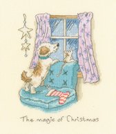 The Magic of Christmas - De Magie van Kerst Aida Bothy Threads Telpakket XAJ17