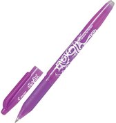 Pilot FriXion Ballpen 0.7mm Uitgumbare pen – Doos van 12 - Paars