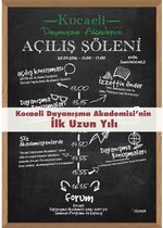 Kocaeli Dayanışma  Akademisi'nin İlk Uzun Yılı