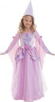 verkleedjurk Prinses meisjes polyester roze maat 98-128