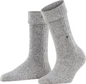 Burlington Sokken Cosy Boot Dames 27056 - Grijs 3390 light greymel. Dames - 36-41