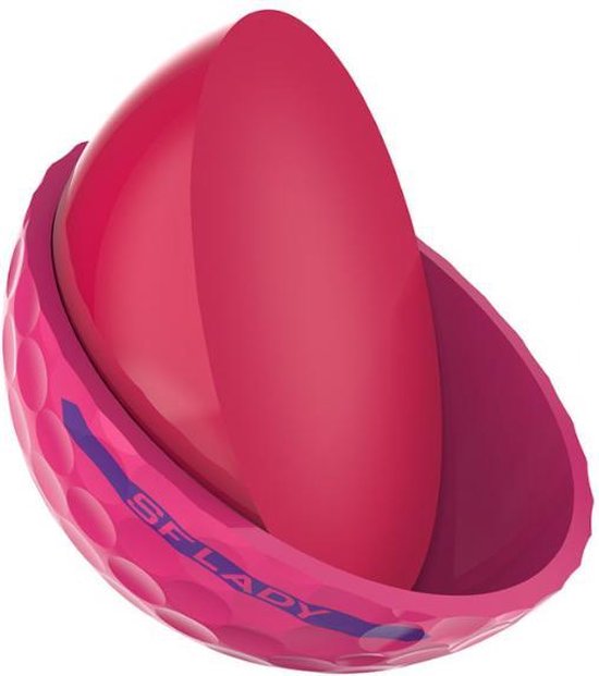 SRIXON SOFT FEEL LADY 12- PACK Pink van Merkloos — afbeelding 5