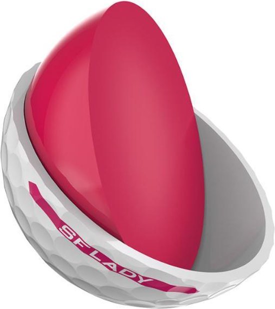 SRIXON SOFT FEEL LADY 12- PACK Pink van Merkloos — afbeelding 3