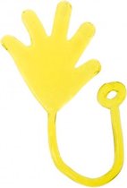 plakhand Sticky-hand 5 cm geel