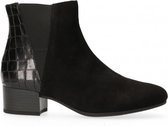 Gabor  - Enkellaars Suede - Black - 40