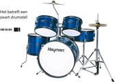 Drumstel Hayman Junior Series HM-50-BK 5-delig Zwart