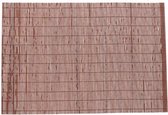 Bamboe Placemats - Donkerbruin - Bamboe - 30 x 45 cm - Set van 4