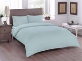 Double Duvet Cover Set Pure ( Bed sheet + Pillowcase ) Mint