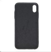 Fredo - iPhone XS MAX Leder Case “Pure" | Zwart | Echt Leer Telefoonhoesje| Cool en Handig | Hoge Kwaliteit
