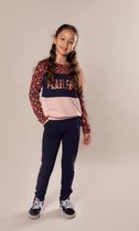 DJ Dutchjeans meisjes joggingbroek Fearless Navy Rusty Brown