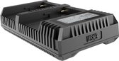 2-weg snellader geschikt voor de batterij Sony NP-FM500H, NP-F730, NP-F750, NP-F770, NP-F970, NP-F550 en identiek