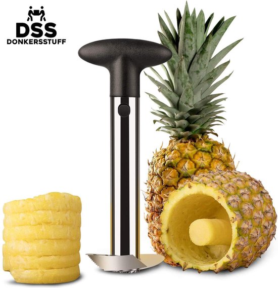 Donkersstuff - Coupe-ananas - Ananas - Eplucheur - Vide-ananas - Vide-pomme
