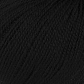 Lanita - Ecologische wol - 100% merino breiwol - 50 gram - voor breinaald 4 tot 4,5mm - Zwart
