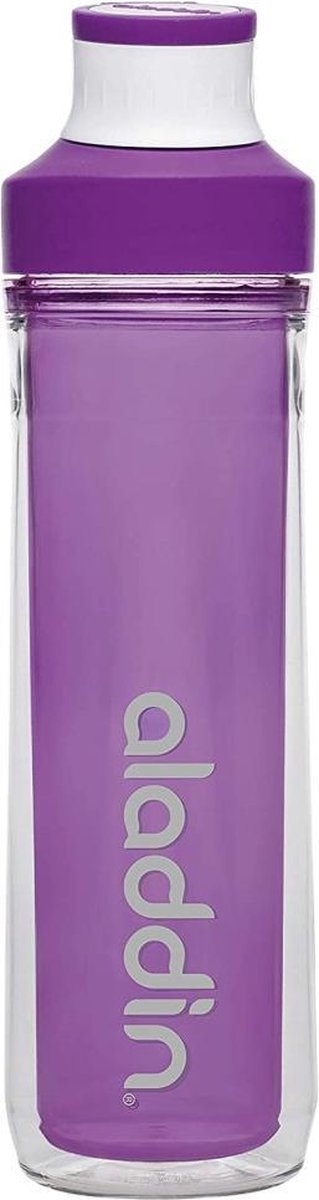 Aladdin Hydration Active Waterfles - Dubbelwandig - 500 ml - Paars