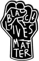 Pin ''black lives matter'' broche, kledingspeld