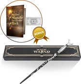 Toverstaf - Geschikt voor Hildebrand Slakhoorn / Horace Slughorn kostuum - Magic Wand - Met Treinkaartje - Inclusief Toverspreuken E-book