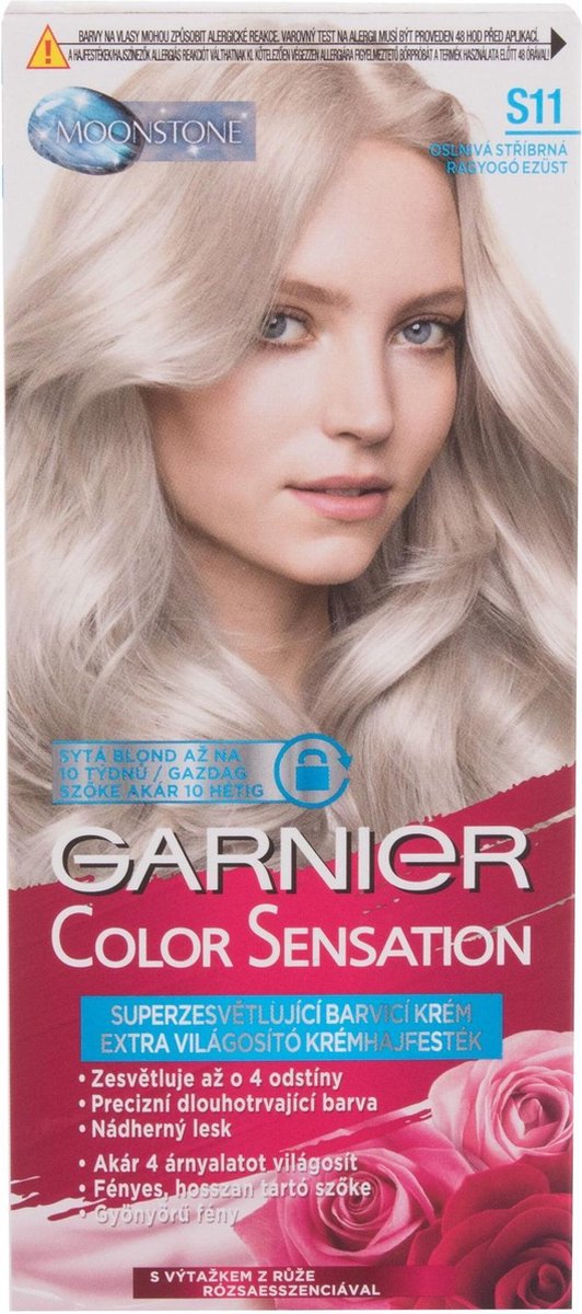 Garnier - Color Sensational Intense Permanent Colour Cream S11 Dazzling Silver