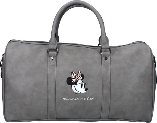 Disney Weekendtas Minnie Mouse 28 Liter Polyurethaan Grijs