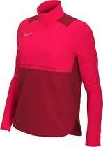 Nike Dri-FIT Sporttrui - Maat S  - Vrouwen - Donker rood - Rood - Goud