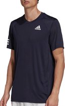 adidas Club T-shirt - Mannen - Donkerblauw - Wit