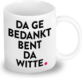 Bossche Mok: Da Ge Bedankt Bent Da Witte in cadeaudoosje