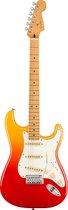Fender Player Plus Stratocaster Tequila Sunrise - Elektrische gitaar - rood