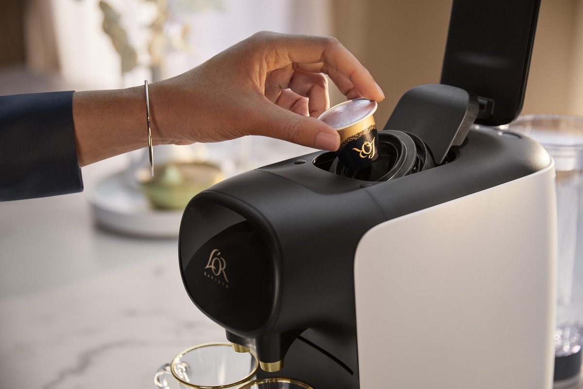Philips L'Or Barista Sublime LM9012/00 - Koffiecupmachine - voor L'Or Espresso & Barista Koffiecups - Zwart / Wit — afbeelding 7
