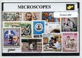Microscoop – Luxe postzegel pakket (A6 formaat) : collectie van verschillende postzegels van microscoop – kan als ansichtkaart in een A6 envelop - authentiek cadeau - kado - gesche