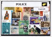 Politie – Luxe postzegel pakket (A6 formaat) : collectie van verschillende postzegels van politie – kan als ansichtkaart in een A6 envelop - authentiek cadeau - kado - geschenk - kaart - 112 - police -uniform - sirene - BOA - strepen - handhaving
