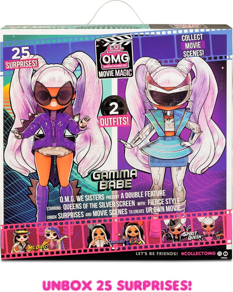 L.O.L. Surprise! OMG Movie Magic Galaxy Gurl - Modepop — afbeelding 11