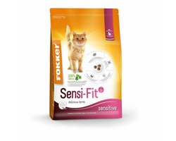3x Fokker Sensi Fit Kattenvoer 2,5 kg