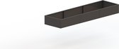 MySteel Gepoedercoat staal plantenbak Texas xxl 3600x1000 Inclusief Bodemplaat - Kleur: RAL9010 (wit) - Hoogte: 300mm