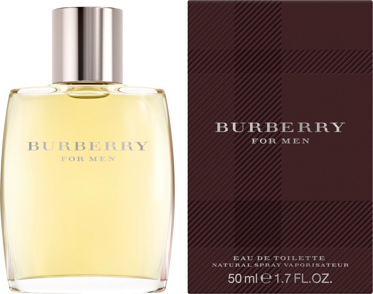 Goedkoopste Burberry for Men - 50 ml - eau de toilette spray - herenparfum